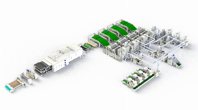 Precision and Efficiency Glue Bonded Wadding Production Line for Automotive Industry