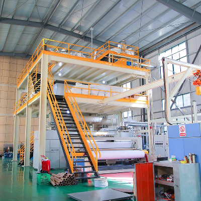 Automatic PP S/Ss/SSS/SMS Spunbond Nonwoven Fabric Making Production Line