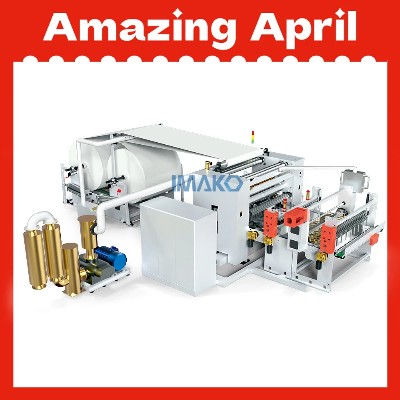 New Design Automatic Tissue Paper Production Line Tissue Converting Machine Price