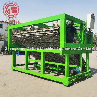 Wheat Straw Fertilizer Production Machine Cattle Horse Manure Compost Mixing Machine