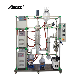 Turnkey Glass Short Path Molecular Distillation Machine for C B D Oil manufacturer