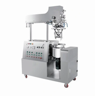 Jf-a Small Lotion Production Equipment Paint Mixing Homogenizing Vacuum Emulsifier