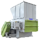  Crushing Waste Hard Plastic Lump Carton Agriculture Film PP Woven Bag Jumbo Bag Shredder LDPE PE PVC ABS HDPE Pipe Single Shaft Shredder