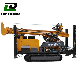 Diesel Engine 100m 200m 300m 400m Water Well Drilling Machine Hydraulic Pneumatic Drilling Rig with Air Compressor Mud Pump manufacturer