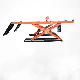  Factory Price with CE Certification 4t Large Platform Scissors Type Car Lift for Automatic Wheel Alignment Car Lift Cl-4000 Ultra-Thin Large Shear