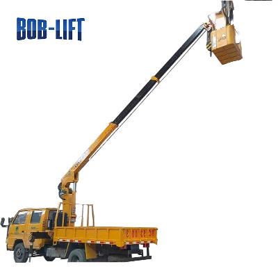 Multifunction Aerial Platform Truck Crane Man Basket for Sale