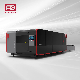  High Power Fully Enclosed CNC Fiber Laser Cutting Machine with Exchangeable Table for Metal Plate Sheet