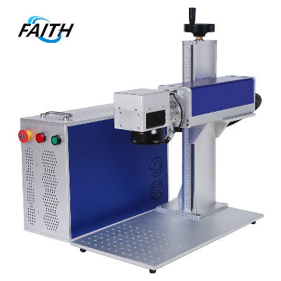 Split Design Fiber Laser Marking Machine Raycus Laser Source for Metal