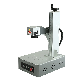  20/30/50W Portable Color Jewelry Fiber Laser Marking Machine CNC Engraving for Metal Cutting Plastic 3D Logo Gold Chain Number Plate Galvo Subsurface Printing