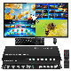  HDMI Kvm Switch, 4K@60Hz 4 Port HDMI Input 1 Monitor video Processor Quad Multi-Viewer