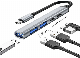  8 in 1 USB C to HDMI Multiport Adapter with 1000m Ethernet