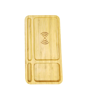 Profession Corporate Gift 10W Wooden Wireless Charger