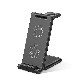  3-in-1 Foldable 15W Wireless Charger Simultaneous Fast Charging of Mobile Phones/Watches/Earphones