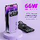 Portable Charger 10000mAh Ultra Slim USB C Power Bank 66W Pd Fast Charger manufacturer
