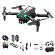  S125 Mini HD Dual Camera Folding Drone Obstacle Avoidance Optical Flow Positioning 4-Channel RC Aircraft with Dual Batteries - Black