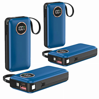 Versatile Digital Power Bank - Portable Fast Charger for Mobile Devices