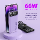 Portable Charger 10000mAh Ultra Slim USB C Power Bank 66W Pd Fast Charger manufacturer