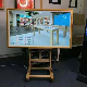 Electronic Video Advertising Android WiFi LCD Digital Photo Picture Frame with Anti-Glare Matte Oil Painting Screen