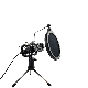 192kHz 24bit Plug Play PC Computer Podcast Condenser Cardioid Metal Mic Kit for Singing Youtube USB Microphone manufacturer