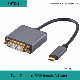  HD 4K 60Hz USB Type C to DVI Adapter