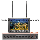  7 Inch Security Monitor, Built in Battery and Wireless AV Receiver