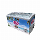  Curved Glass Door display Ice Cream Deep Chest Freezer SD/Sc-358y
