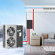  Jnod R32 Full DC Inverter Air to Water Heat Pump ERP a+++ Design for Europe Air Source Heat Pump Split System