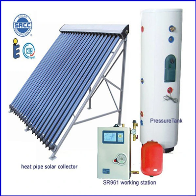 High Efficiency Heat Pipe Solar Thermal Collector