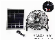  25W Charge Display Rechargeable Energy Solar Power Fan, USB Function Solar Electrical Fan, Home Portable Stand Fan. Black Blue Color Fan