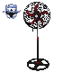  Round Base 16 Inch Stand Fan 5 Fan Blades with Remote Conttol Standard Fan