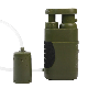  Outdoor Water Purifier Pump with Replaceable Carbon 0.01 Micron Water Filter Portable Outdoor Emergency and Survival Gear