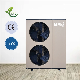  House Heating Cooling and Domestic Hot Water DC Inverter Air to Water Heat Pump Solar Water Heaters