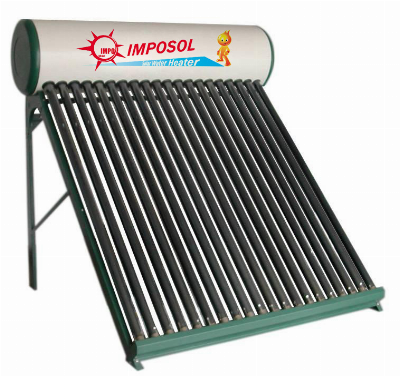 No Pressure Passive Solar Water Heater