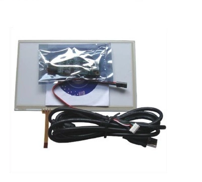 7 Inch 4wire USB Controller Card and Resistive Touch Screen