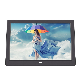 10 Inch Touch Screen IPS Screen Digital Photo Frame for Picture Video Download Advertising Player with 32GB