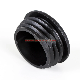  OEM PVC Plastic Pipe End Plugs / Nylon Threaded Sealing Caps / End Cover
