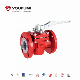  PFA Lined Plug Valve Flange Type for Caustic Soda