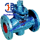 DIN/API Gear Operation Hard Seal 150lb Pn16/Pn25 Cast Steel CF8/CF8m Flanged Eccentric Plug Valve