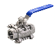  3 PC Sanitary Stainless Steel Thread Type/BSPT/Bsp/NPT Ball Valve
