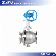  High Quality GB/API 6D Low Temperature CF8 Industrial 2 PC Flanged Trunnion Ball Valve