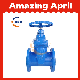  DIN5163 BS5150 Durable Non Rising Stem Resilient Seated Wedge Plate Gate Valve for Water Flow Control