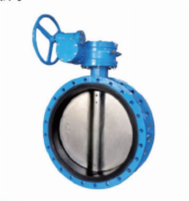 Gear Operated Soft Seat Flange End Butterfly Valve
