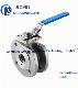  Wafer Type Ball Valve with ISO5211 Direct Pad Pn16 Wcb/CF8/CF8m