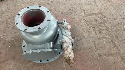 Double Layer Flap Valve for Granular Material