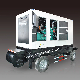  Mobile Trailer Mounted Diesel Generator Set 20kVA 30kVA 50kVA 80kVA 100kVA 120kVA 150kVA 200kVA Electric Trolley Cummins/Weichai/Deutz Power Generators