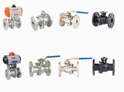 Industrial Stainless Steel 2PC Flanged Ball Valve with ANSI Class150lb/300lb