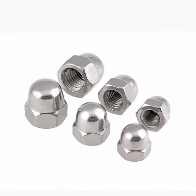 DIN1587 Hex Domed Cap Nuts 6mm 304 Stainless Steel Hex Cap Nut