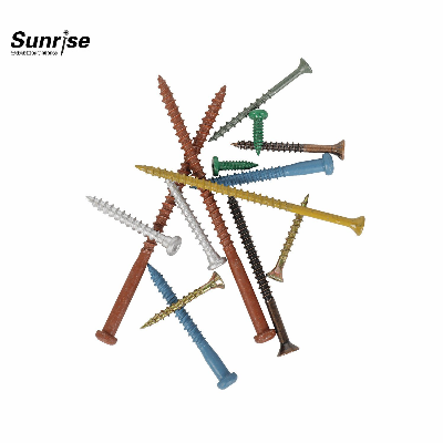 China Factory Custom DIN7505A DIN7505b Steel Countersunk Ruspert Chipboard Screw