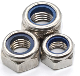  Maddin 985 White Ring/Blue Ring DIN 982 Nylon Self Lock Nut DIN985 Nylon Insert Lock Nut Bolt and Nut Carbon Steel / Stainless Steel Hex Flanged Nylon Lock Nuts