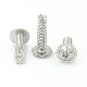  Custom Screw Manufacturer Steel Zinc Plated M3 M4 M5 M6 M8 Bolt Torx Drive Flanged Button Washer Head Machine Screw